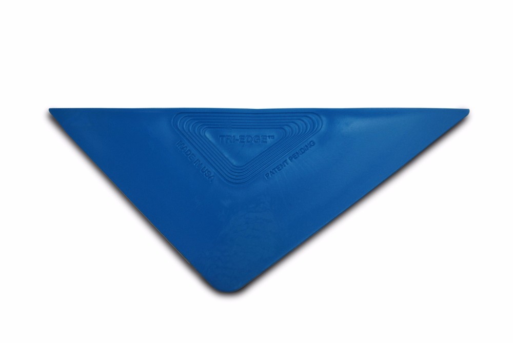 12 Pcs Window Tint Tools Tri-Edge Blue, Yellow and Orange