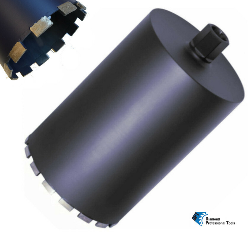 9" Diamond Core Drill Bits for Concrete Asphalt Bricks Blocks 1-1/4"-7Threads