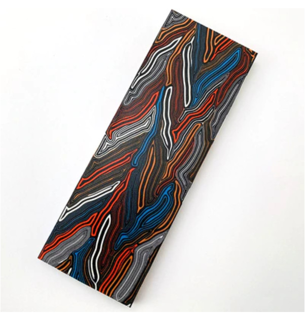 Scales Blank 2 Pcs G10 Composite Material Damascus Pattern Knife Handle Material