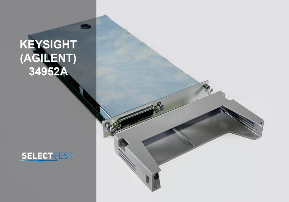 KEYSIGHT (AGILENT) 34952A MULTIFUCTION MODULE W/2-CH D/A & TOTALIZER (REF: 200N)