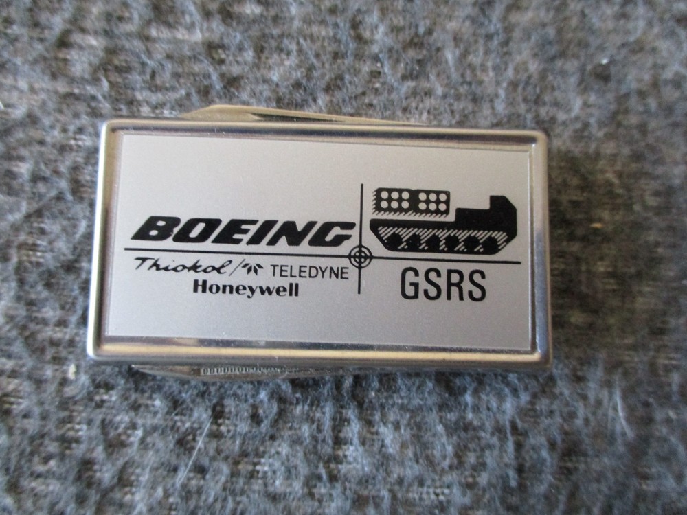NASA MSFC-MISSILE COMMAND MULTITOOL PKT KNIFE-MCDONNELL/LOCKHEED/TELEDYNE/BOEING