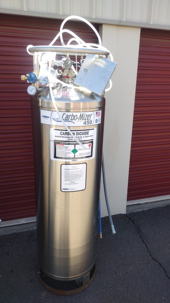 Chart Carbo-Mizer 450 Bulk Co2 Liquid Tank Soda/Beer Carbonation System