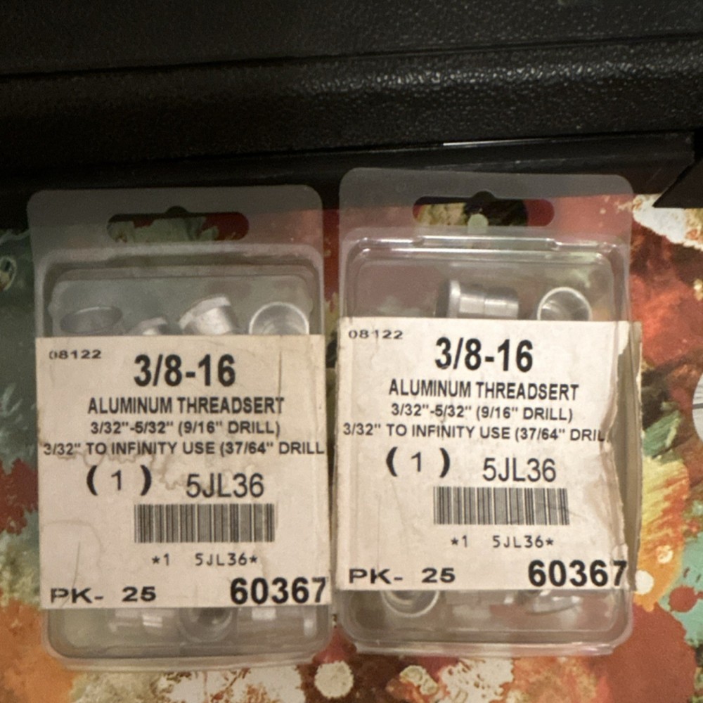 Marson Thread-Setter Kit #39213 Hand Riveter, Aluminum Threadserts, 3/8-16