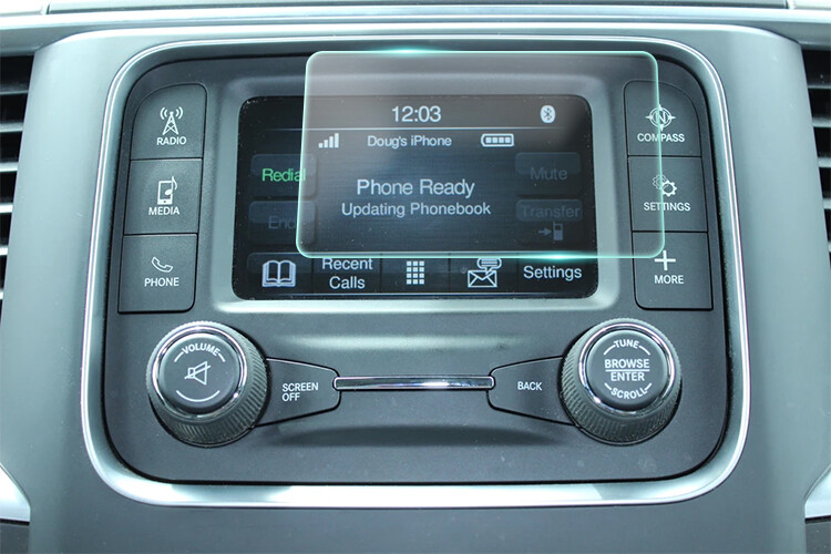 Crystal Clear Screen Protector for 2019 Ram 5in Vehicle Navigation