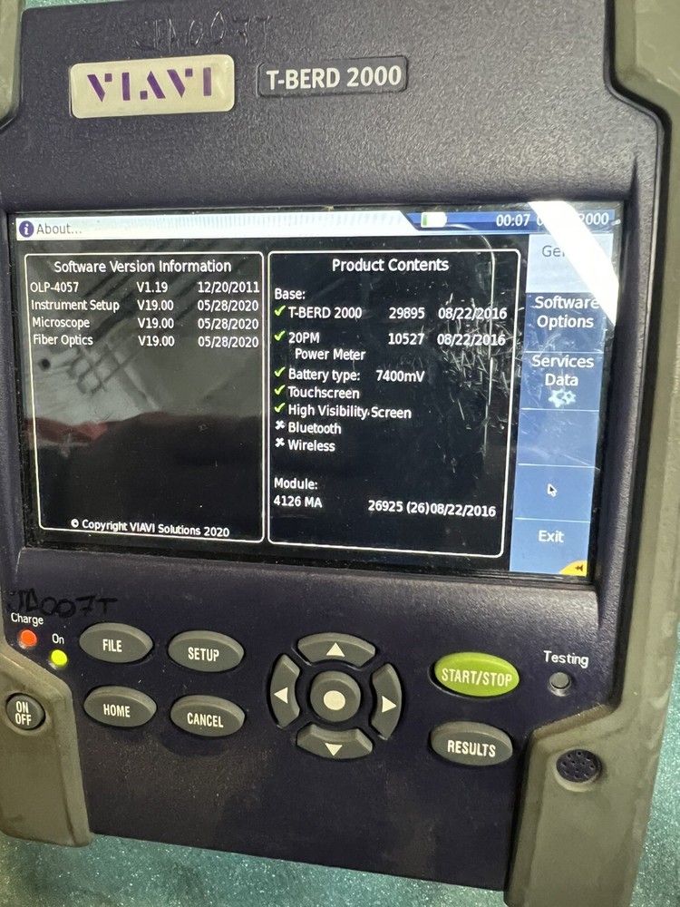 JDSU T-Berd 2000 4126 MA OTDR (unit Only)