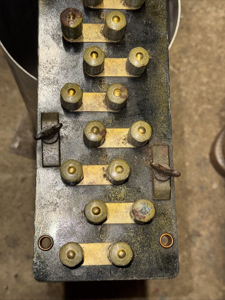 Vintage Military Electrical Board