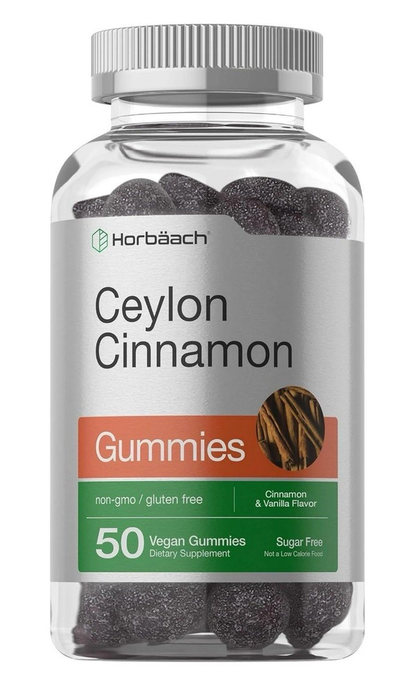 Cinnamon Gummies Blood Support Ceylon Cinnamon Bark 2000MG Blend