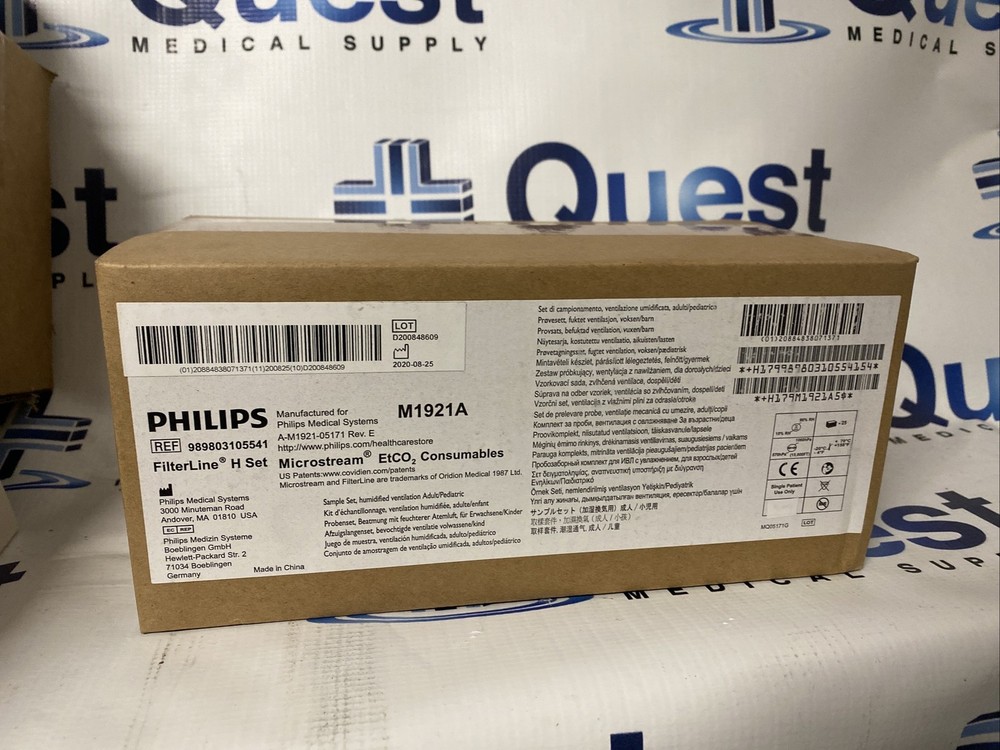 BOX OF 25 (NEW) FOR PHILIPS CO2 M1921A