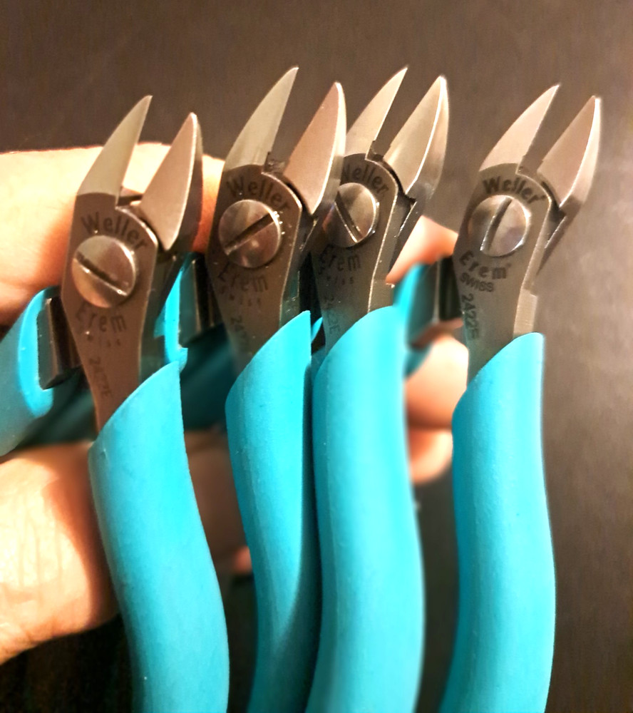 Precision 4 Swiss Aerospace Avionics Engineer Diagonal Flush Cutter Pliers Tool