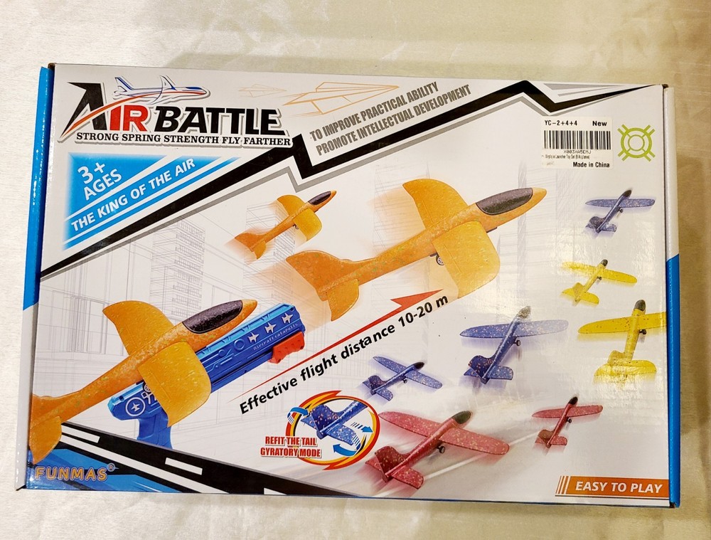 Airplane Launcher Toy Set (8 Planes)
