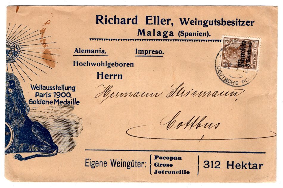 Morocco 46 on Document WINERY ELLER (T5219)