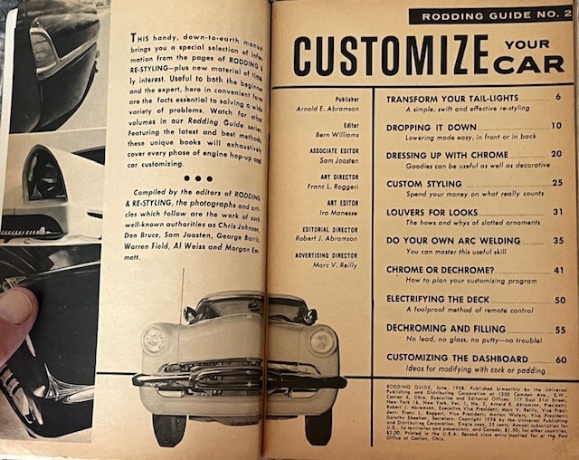 Customize Your Car Rodding Guide #2 Little Pages