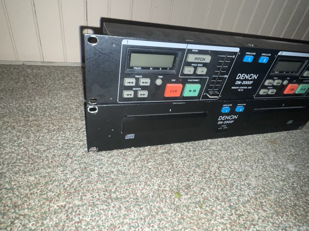 Denon DN-2000F MK3 Double CD Player And Remote Control Unit AS-IS