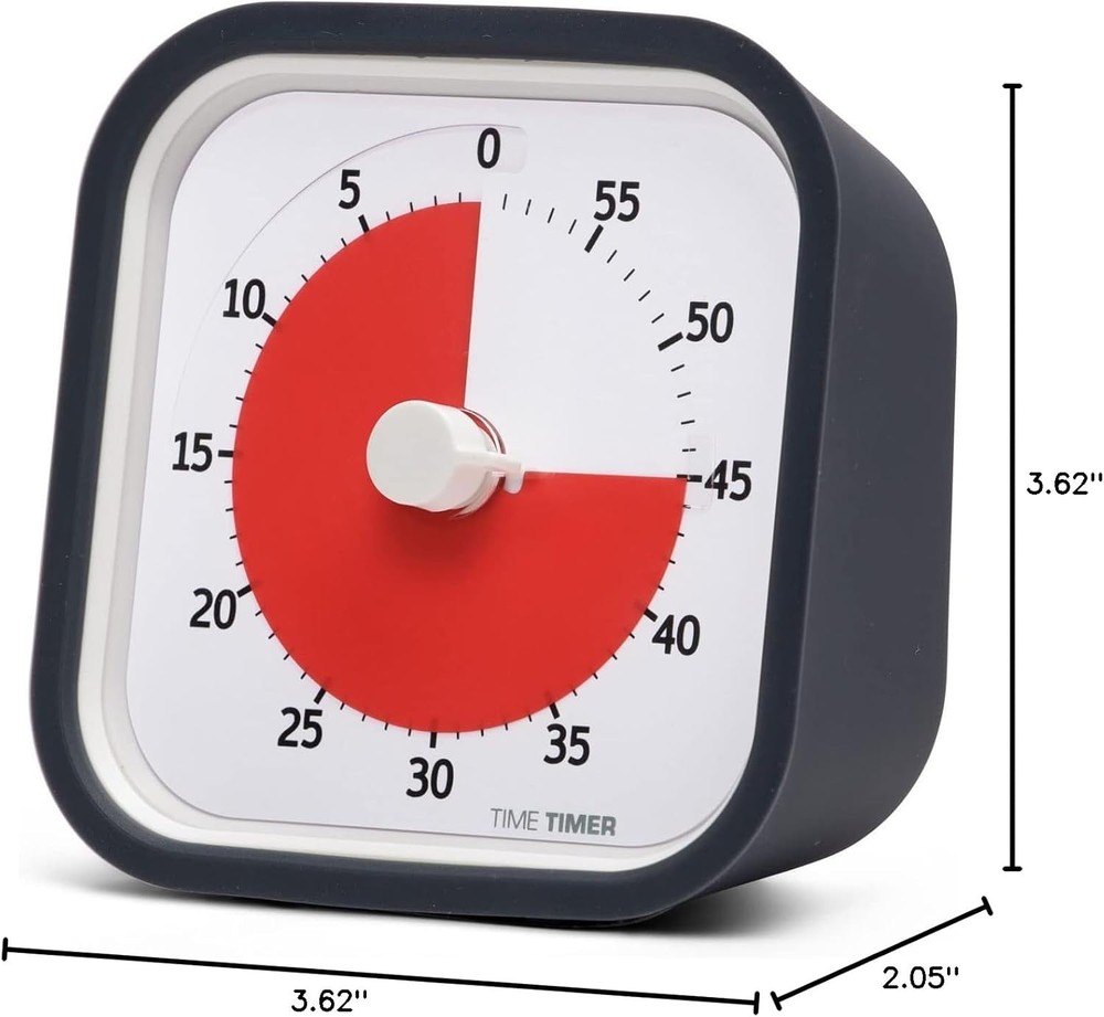 Visual Countdown Timer with Silent Operation