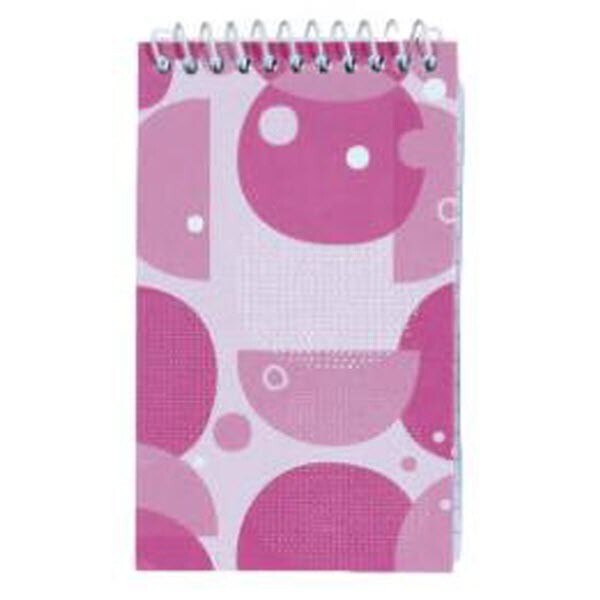 Jot Spiral Notepad 4 Pack 5x3 Mini Notebook Set 60 Sheets Fun Bright Colors