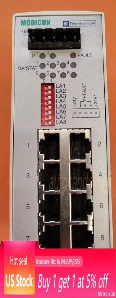 TELEMECANIQUE MODICON 499NES18100 ETHERNET CABLING SYSTEM SCHNEIDER ELECTRIC