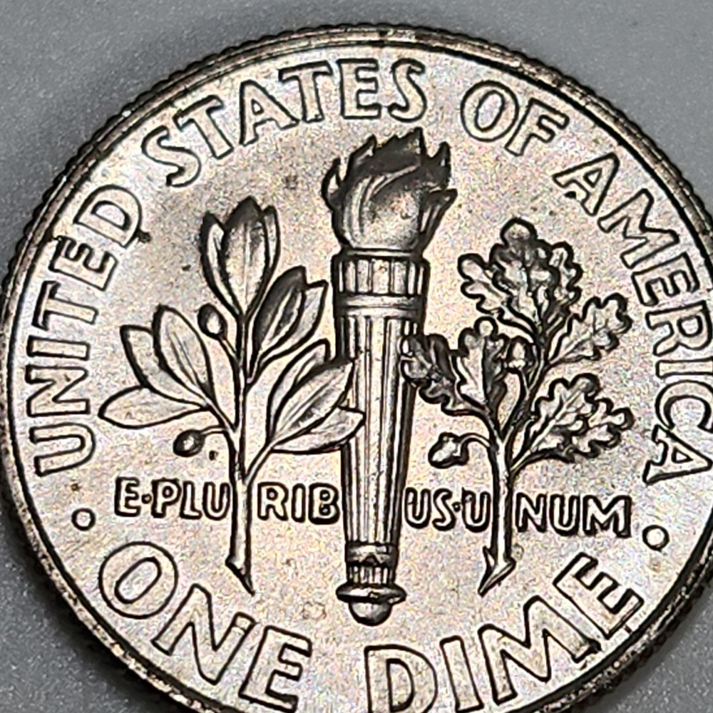 2020 Roosevelt Dime Error Multiple Die Chips Obverse And Reverse Good Condition