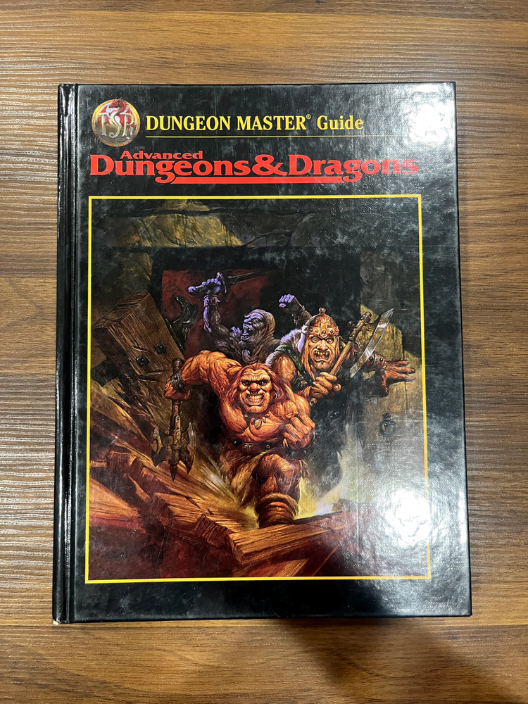 Advanced Dungeons & Dragons AD&D 2nd Edition Dungeon Master Guide 2160