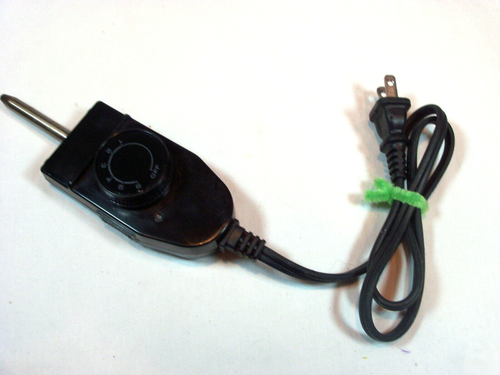 Model TP-01 -- Electric Temperature Heat Control Controller Probe - Black