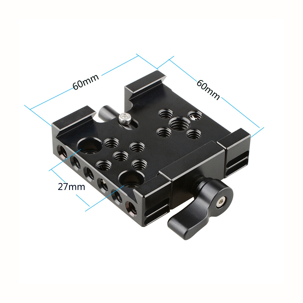 CAMVATE Manfrotto Quick Release Adapter Baseplate For Manfrotto 577/701/Tripod