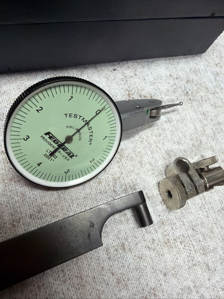 Federal LT-102 .0001 Testmaster Dial Indicator U.S.A.