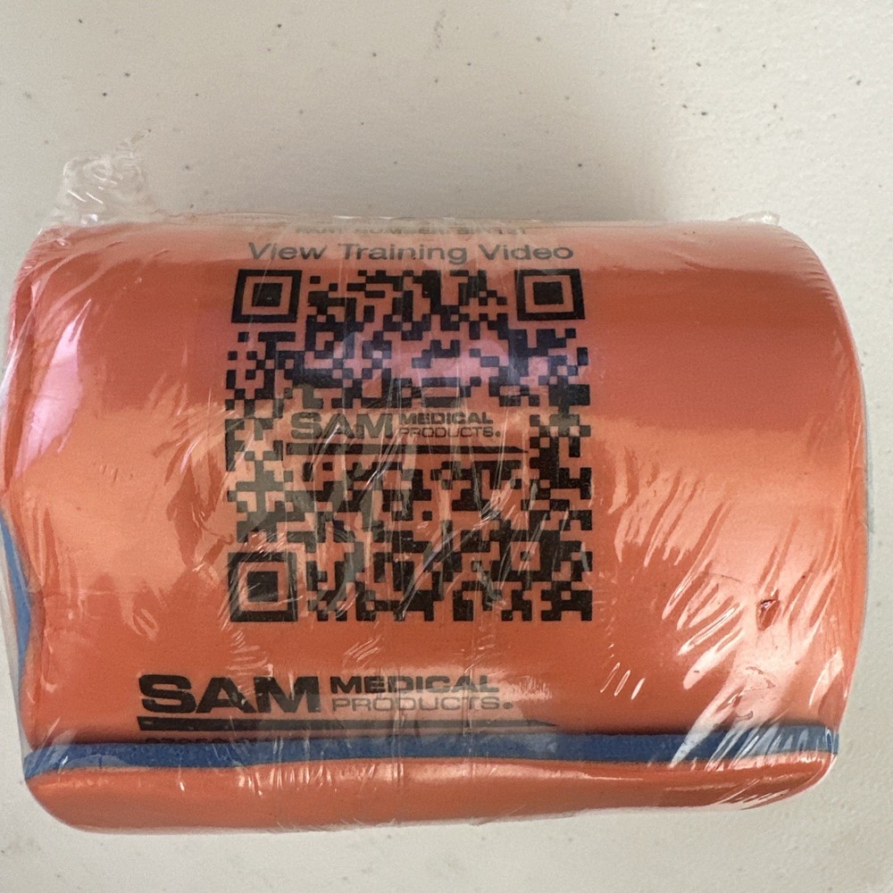 SAM® SPLINT - ORIGINAL 36" - ORANGE/BLUE ROLL NEW