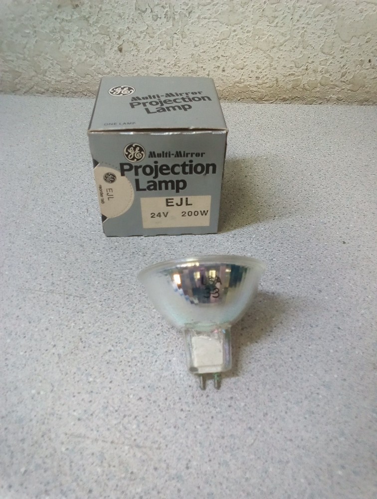 GE Multi-Mirror Projection Lamp Bulb EJL 24V 200W