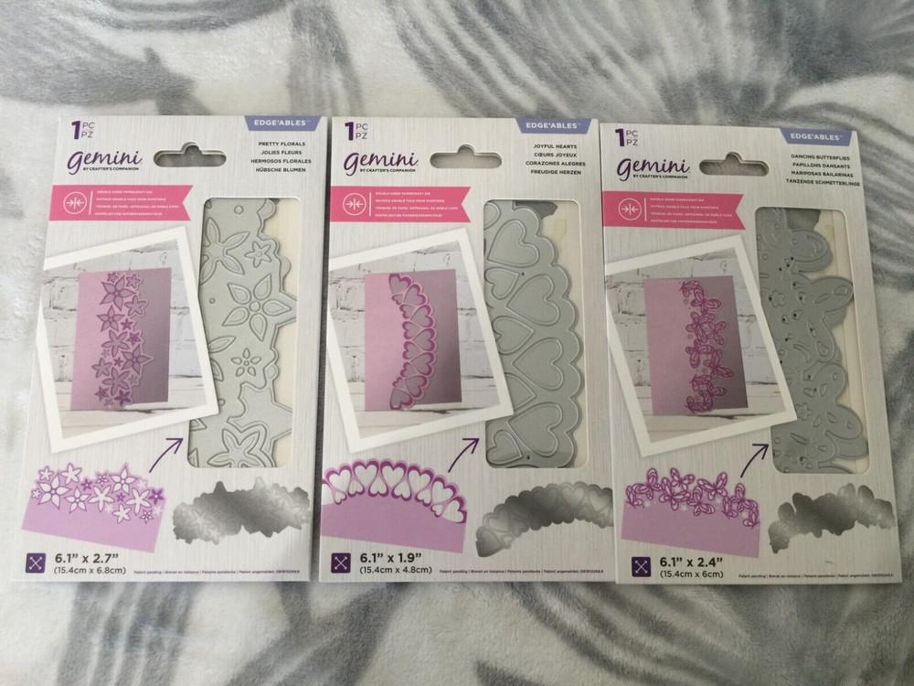 Gemini Layerable Edge'able Double-sided Dies Crafter's Companion