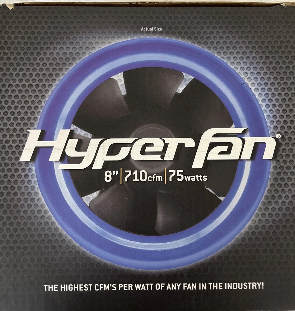 Hyper Fan 8 in 710 CFM 75 Watts