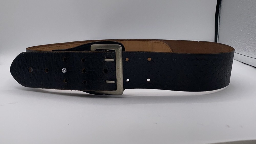 Jay-Pee Belt Wide Two Hooks Leather Vintage