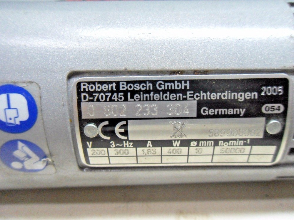 Bosch 0 602 233 304 D-70745 Grinder