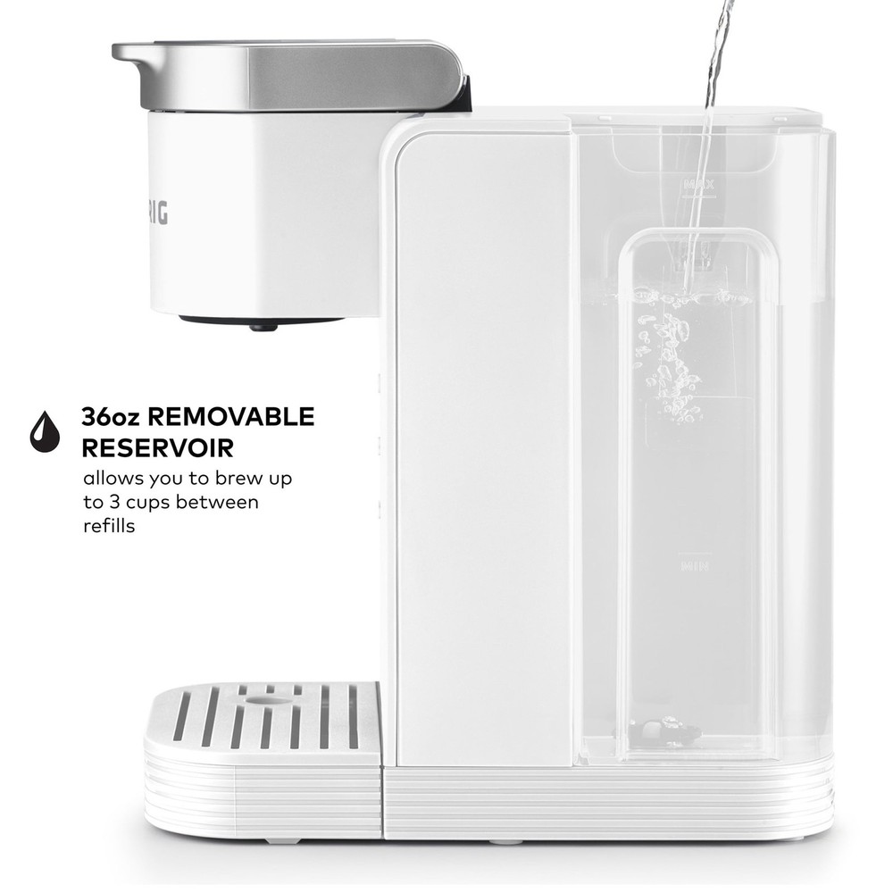 K-Express Essentials Plus, Iced and Hot Single-Serve K-Cup Pod Coffee Maker, ...