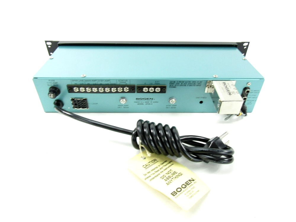 Bogen AFDS2 Automatic Failure Detector and Substitutor Standby Amplifier