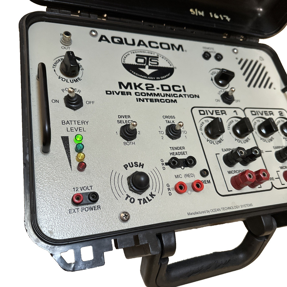 OTS Auquacom MK2-DCI Diver Communication Intercom Ships Free