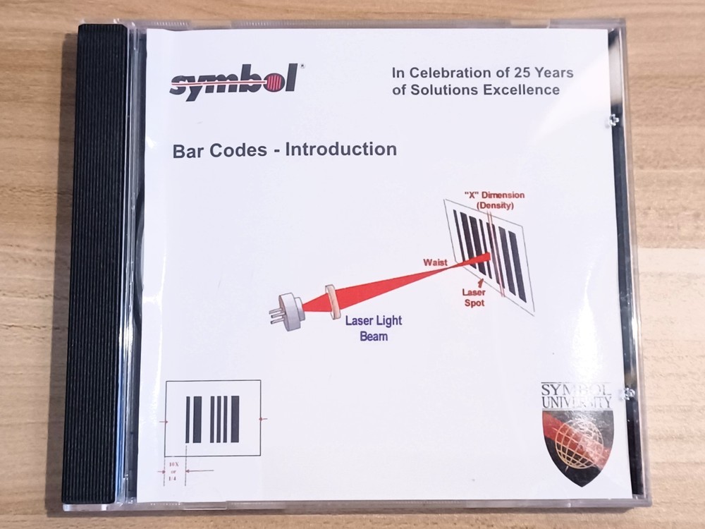 Symbol Technologies Instructional CD "Bar Codes - Introduction" (2000)