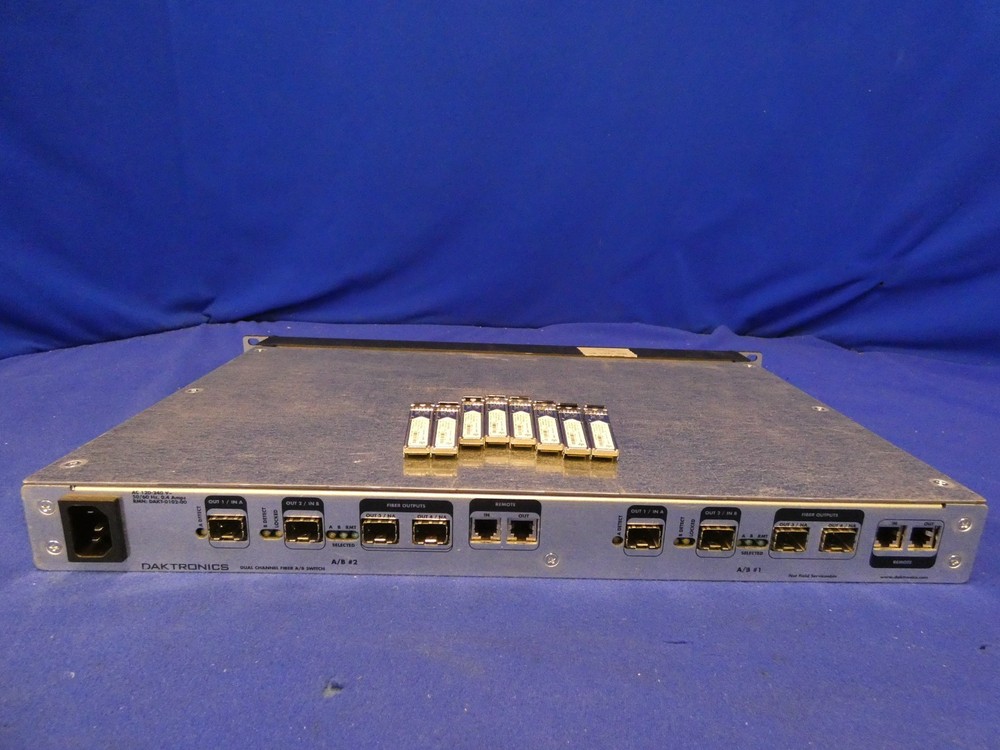 Daktronics ABS-4200 Commercial Display Controller w/8 Transceiver Modules