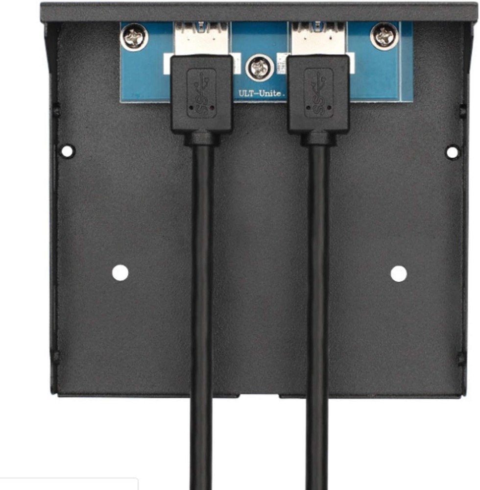 2 Ports USB 3.0 Front Panel Floppy Disk Bay 20 Pin Hub Bracket