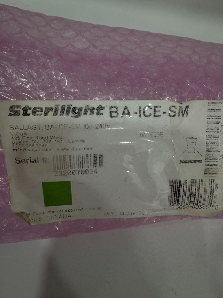 VIQUA BA-ICE-SM Electronic ICE Controller