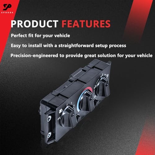 70826280 Climate Control Module,AC Control Panel,AC Heater Climate Control