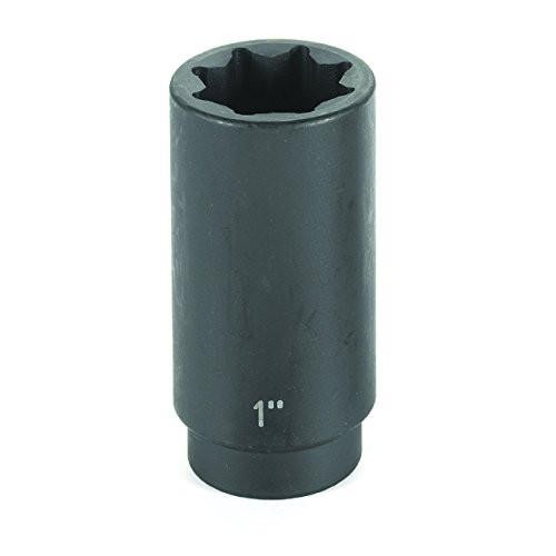 Grey Pneumatic Impact Socket 1/2" Drive 1" Deep 8pt (2532SD)