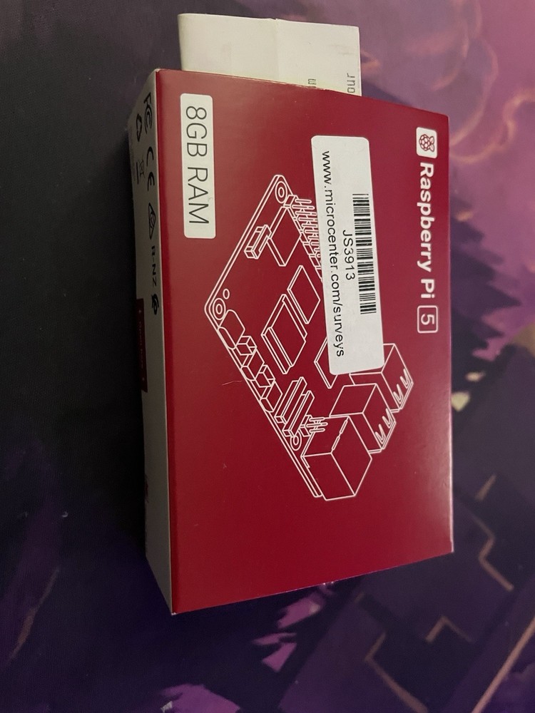 Raspberry Pi 5 8GB RAM New Sealed Box