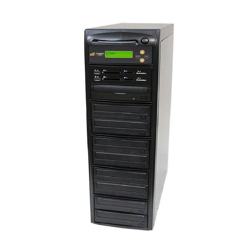Acumen Disc Crossover 1:8 Duplicator - Copy Flash (SD CF USB) / DVD 2 YR WRNTY