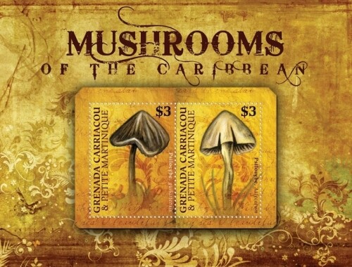 Grenadines - 2009 - Mushrooms - S/S - MNH