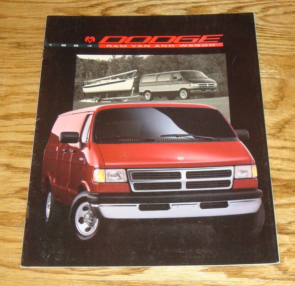 Original 1994 Dodge Ram Van & Wagon Sales Brochure 94