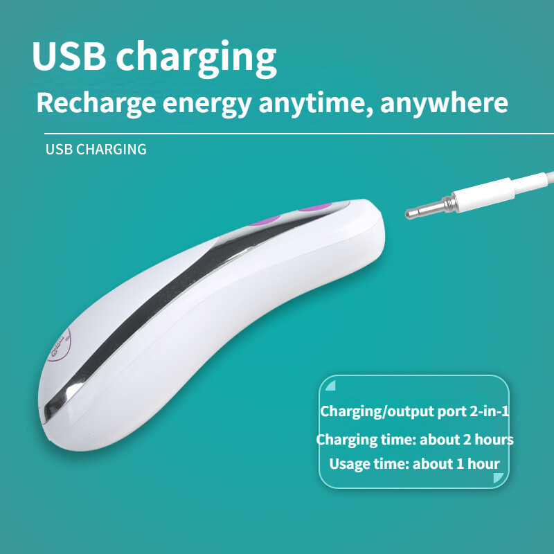 Men Double Egg Electric Penis Enhancing Plug USB Charging 10-Speed Urethral Plug