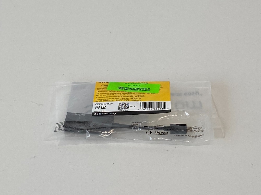 PP21: StarTech USB-C to HDMI Cable Adapter CDP2HD4K60