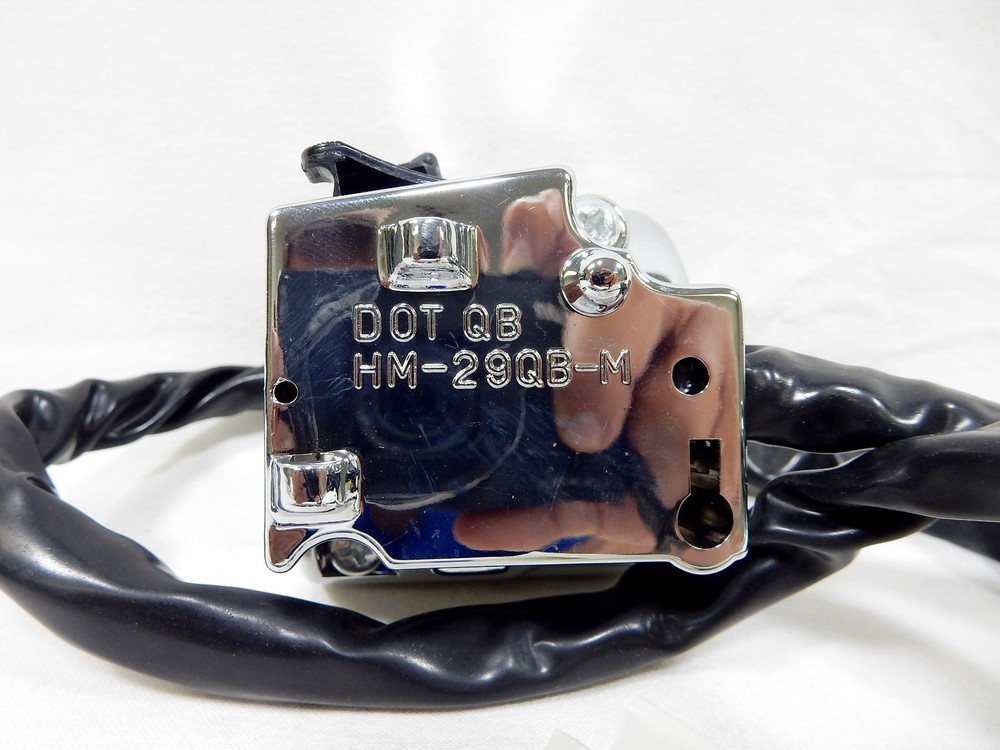 8 WIRE MOTORCYCLE TURN SIGNAL HORN LOW HIGH BEAM SWITCH *LEFT SIDE SWITCH*