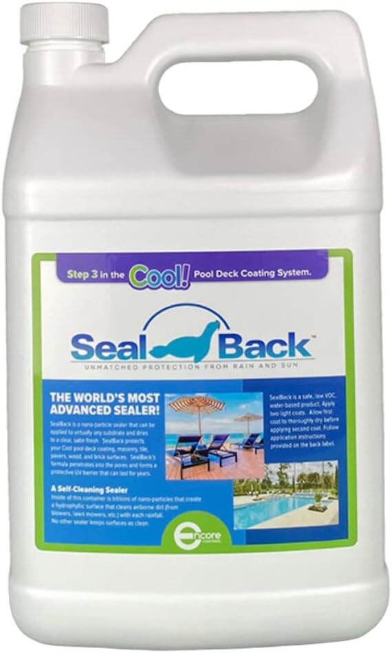 Encore SealBack Nano-Particle Clear Sealer - 1/2 Gallon