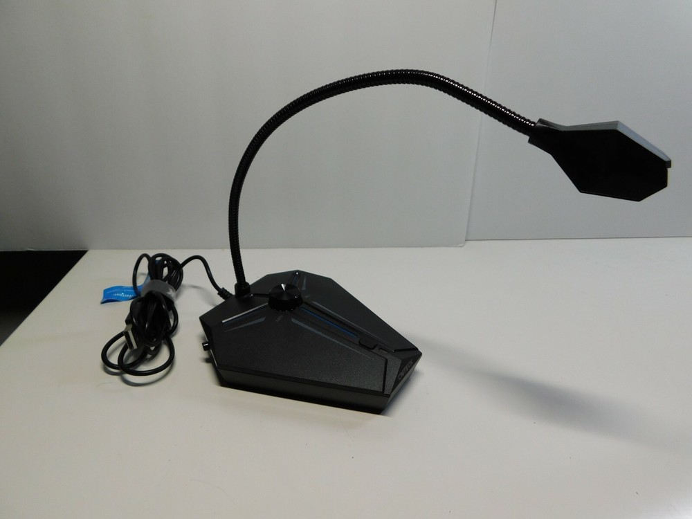 CMTECK G006 Series USB Desktop/Laptop Computer Condenser Microphone, Black