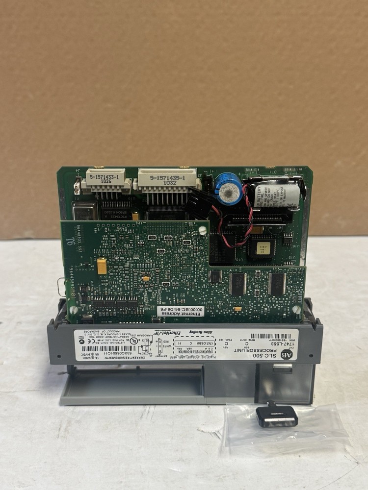 Allen Bradley 1747-L553 SLC 500 Processor Unit  SLC 5/05 CPU Ser C Rev C